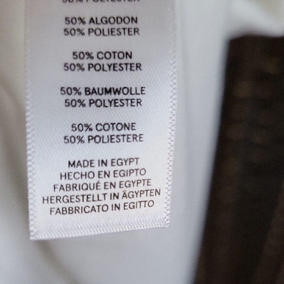 Favorite Daughter White Short Sleeve V-Neck T-Shirt with Blue Text - Picture 6 of 6